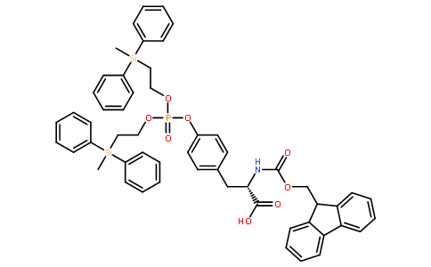N-[(9H-芴-9-基甲氧基)羰基]-O-[双[2-(甲基二苯基硅烷基)乙氧基]磷酰]-L-酪氨酸