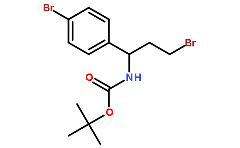 1-(Boc-氨基)-3-溴-1-(4-溴苯基)丙烷