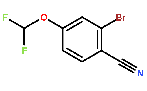 2-Bromo-4-(difluoromethoxy)benzonitrile