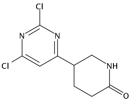5-(2,6-Dichloropyrimidin-4-yl)piperidin-2-one