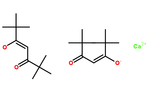 双(2,2,6,6,-四甲基-3,5-庚二酮酸)钙(II)