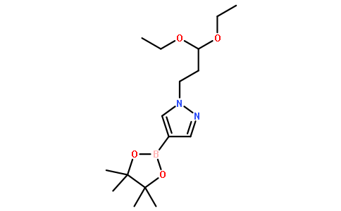 1-(3,3-二乙氧基丙基)-4-(4,4,5,5-四甲基-1,3,2-二噁硼烷-2-基)-1H-吡唑