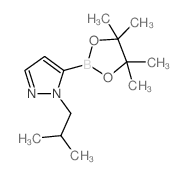 1-(2-甲基丙基)-5-(4,4,5,5-四甲基-1,3,2-二噁硼烷-2-基)-1H-吡唑