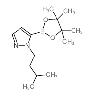 1-(3-甲基丁基)-5-(4,4,5,5-四甲基-1,3,2-二噁硼烷-2-基)-1H-吡唑