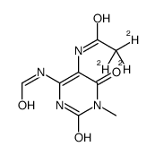 2,2,2-trideuterio-N-(6-formamido-3-methyl-2,4-dioxo-1H-pyrimidin-5-yl)acetamide