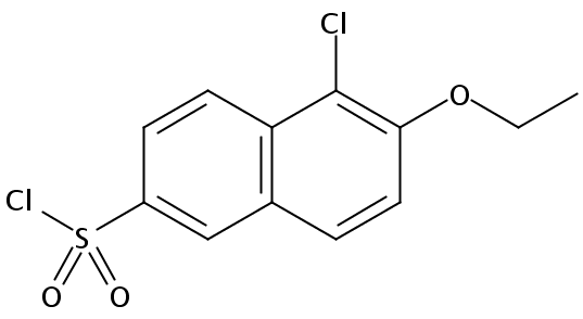 5-Chloro-6-ethoxynaphthalene-2-sulfonyl chloride