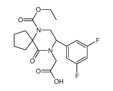 [(8R)-8-(3,5-Difluorophenyl)-6-(ethoxycarbonyl)-10-oxo-6,9-diazas piro[4.5]dec-9-yl]acetic acid