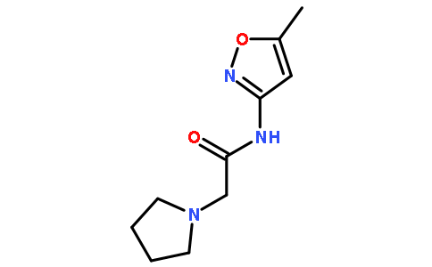 N-(5-甲基-3-异噁唑)-1-吡咯烷乙酰胺