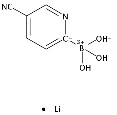 lithium (5-cyano-2-pyridyl)-trihydroxy-boranuide