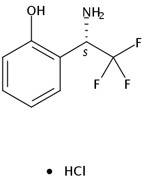 (S)-2-(1-Amino-2,2,2-trifluoroethyl)phenol hydrochloride