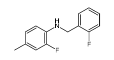 2-Fluoro-N-(2-fluorobenzyl)-4-methylaniline