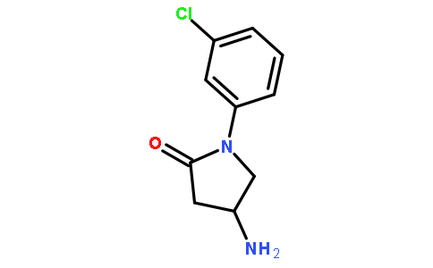 4-氨基-1-(3-氯苯基)吡咯烷-2-酮