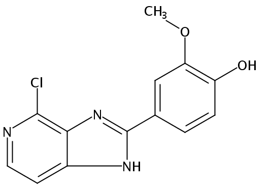 4-(4-Chloro-1H-imidazo[4,5-c]pyridin-2-yl)-2-methoxyphenol