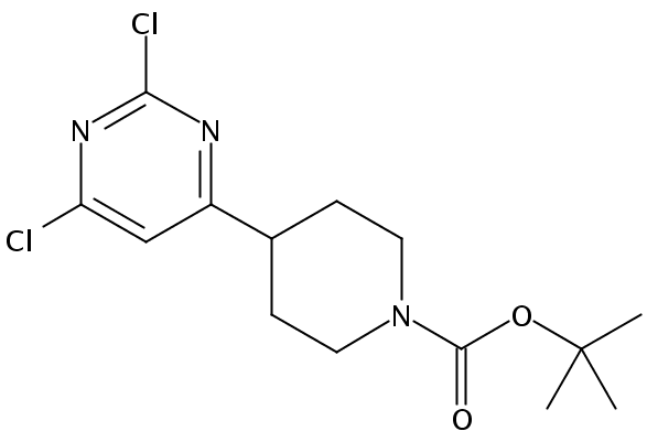 tert-Butyl 4-(2,6-dichloropyrimidin-4-yl)piperidine-1-carboxylate