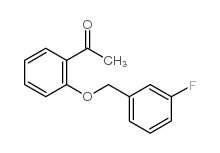 1-[2-[(3-fluorophenyl)methoxy]phenyl]ethanone