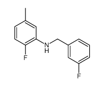 2-Fluoro-N-(3-fluorobenzyl)-5-methylaniline