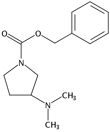 Benzyl 3-(dimethylamino)pyrrolidine-1-carboxylate