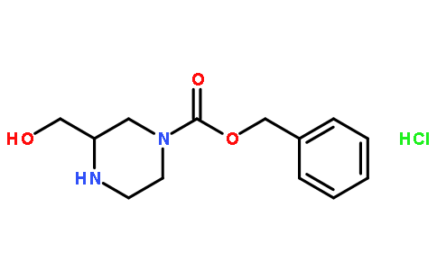 3-(羟基甲基)哌嗪-1-羧酸苄酯盐酸盐