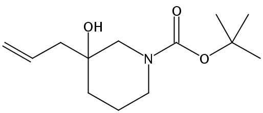tert-Butyl 3-allyl-3-hydroxypiperidine-1-carboxylate