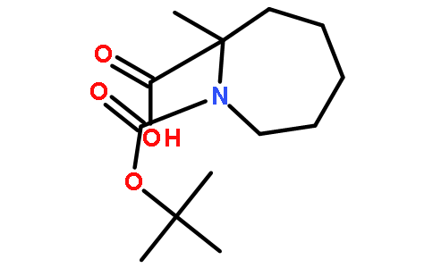1-(叔丁氧基羰基)-2-甲基氮杂烷-2-羧酸