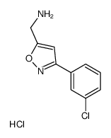 (3-(3-氯苯基)异噁唑-5-基)甲胺盐酸盐