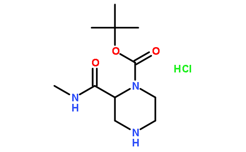 (R) 1-Boc-2-(甲基氨基甲酰)哌嗪盐酸盐
