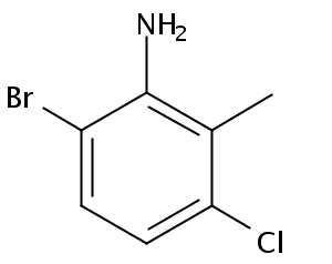 6-bromo-3-chloro-2-methylaniline