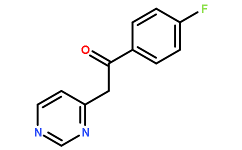 1-(4-氟苯基)-2-嘧啶-4-乙酮