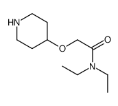 N,N-二乙基-2-(4-哌啶基氧基)-乙酰胺