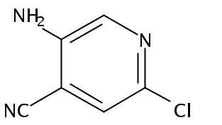 5-amino-2-chloroisonicotinonitrile