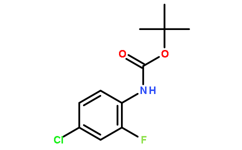 (4-氯-2-氟-苯基)-氨基甲酸 叔丁基 酯