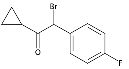 1-环丙基-2-溴-2-(4-氟苯基)乙酮