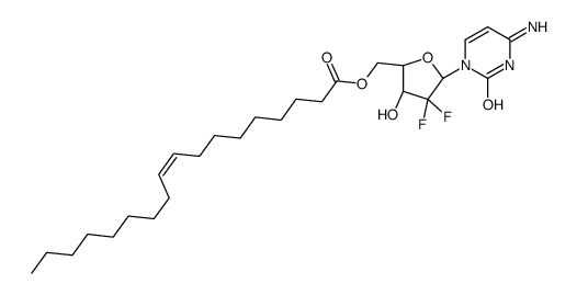 [(2R,3R,5R)-5-(4-amino-2-oxopyrimidin-1-yl)-4,4-difluoro-3-hydroxyoxolan-2-yl]methyl (E)-octadec-9-enoate