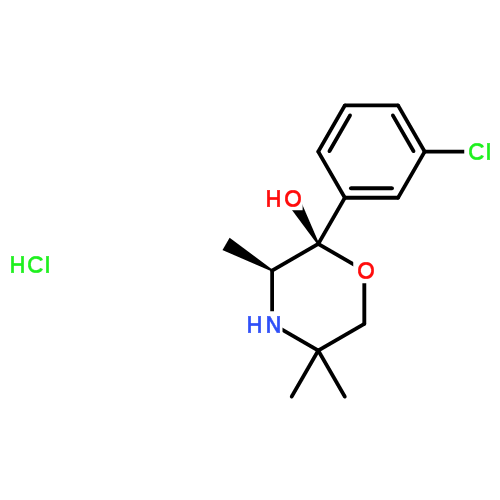 (+)-(2S,3S)-2-(3-氯苯基)-3,5,5-三甲基吗啉-2-醇