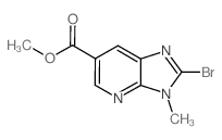 2-溴-3-甲基-3H-咪唑并[4,5-b]吡啶-6-羧酸甲酯