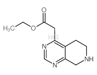 2-(5,6,7,8-四氢吡啶并[3,4-d]嘧啶-4-基)乙酸乙酯盐酸盐