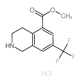 Methyl 7-(trifluoromethyl)-1,2,3,4-tetrahydroisoquinoline-5-carboxylate hydrochloride