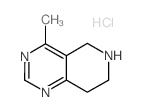 4-Methyl-5,6,7,8-tetrahydropyrido[4,3-d]pyrimidine hydrochloride