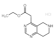 2-(5,6,7,8-四氢吡啶并[4,3-d]嘧啶-4-基)乙酸乙酯盐酸盐