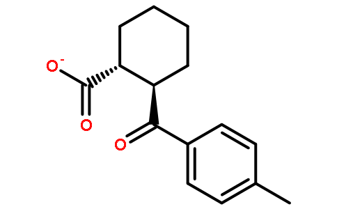 反式-2-(4-甲基苯甲酰)-1-环己烷羧酸