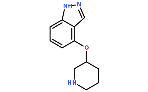 4-(3-哌啶基氧基)-1H-吲唑