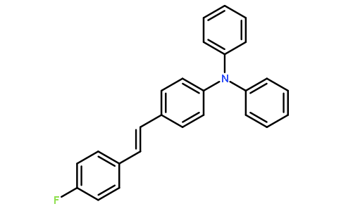 4-[2-(4-氟-苯基)-乙烯基]-苯基]二苯基胺