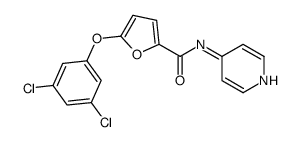 5-(3,5-dichlorophenoxy)-N-pyridin-4-ylfuran-2-carboxamide