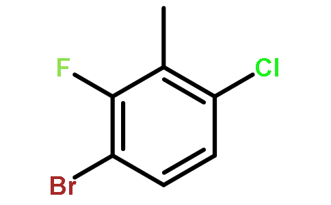 1-溴-4-氯-2-氟-3-甲基苯