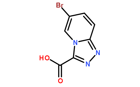 6-溴-[1,2,4]噻唑并[4,3-a]吡啶-3-羧酸