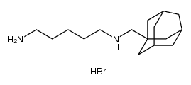 1,​5-​Pentanediamine, N1-​(tricyclo[3.3.1.13,​7]​dec-​1-​ylmethyl)​-​, hydrobromide