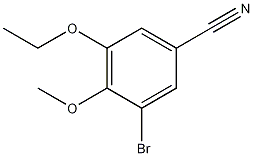 3-溴-5-乙氧基-4-甲氧基苯甲腈