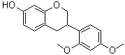 3-(2,4-二甲氧基苯基)-3,4-二氢-2H-1-苯并吡喃-7-醇