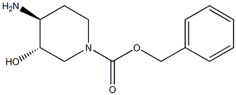 反式-4-氨基-1-cbz-3-羟基哌啶