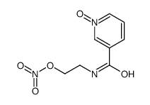 2-[(1-oxidopyridin-1-ium-3-carbonyl)amino]ethyl nitrate